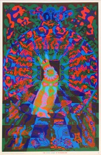 Z_06 Poster White Rabbit in Wonderland v6 one sided